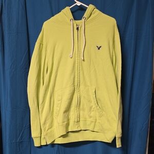 American Eagle Outfitters Lime Green Hoodie